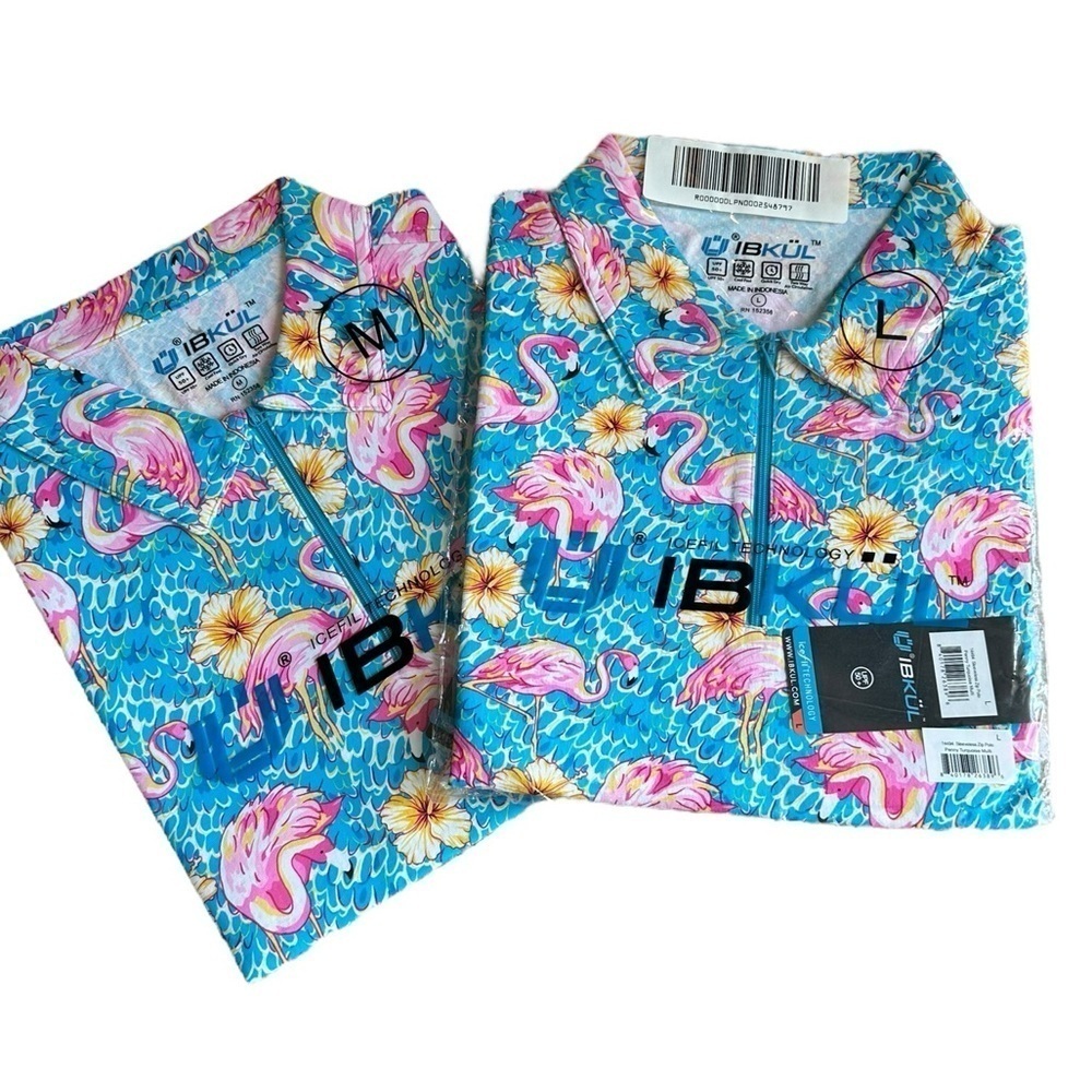 Ibkul Sleeveless Zip Polo Shirt - Picture 3 of 4
